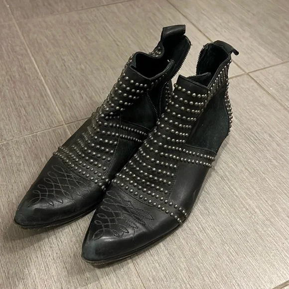 Anine bing charlie studded boots - Picture 1 of 1